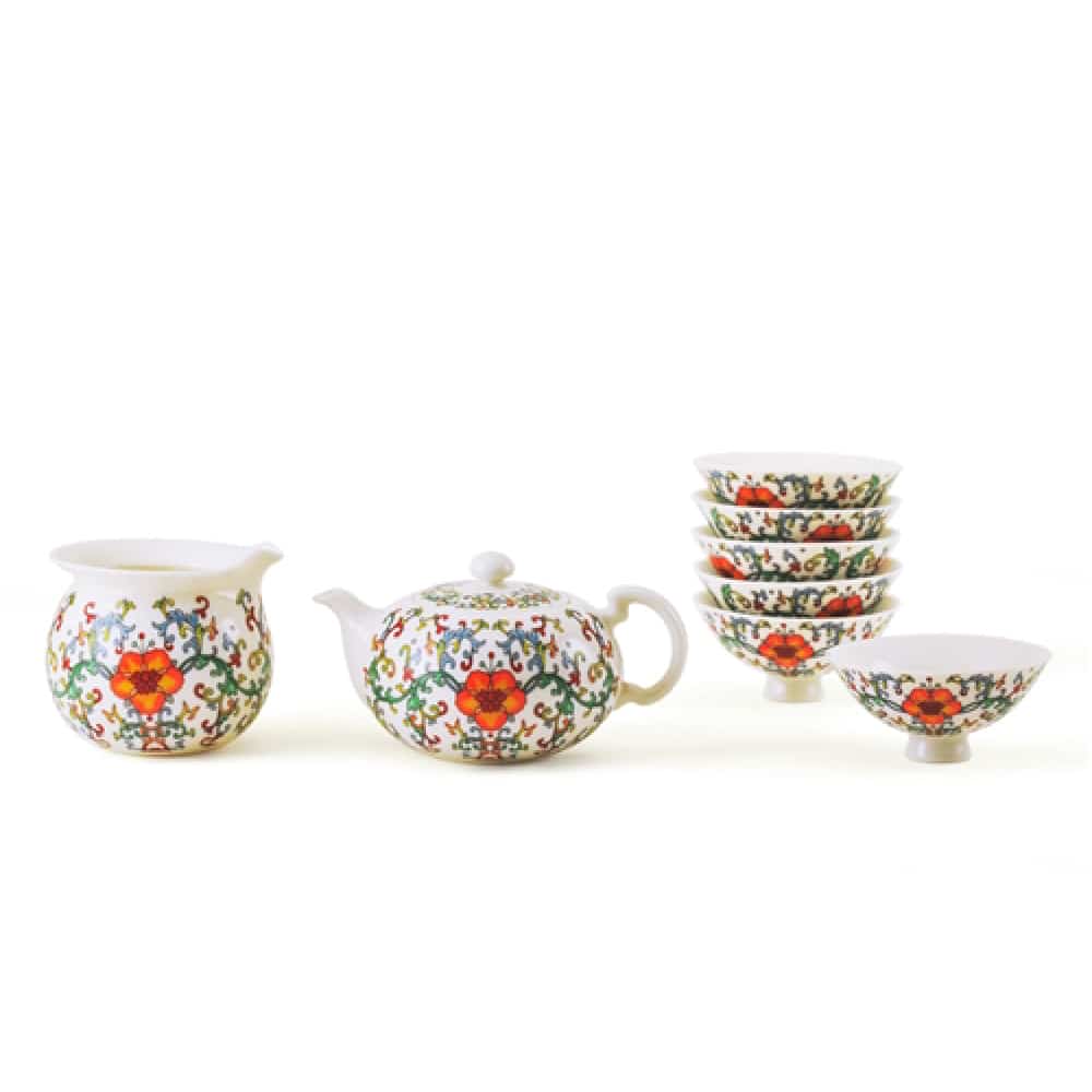 Gong Ting Hua Tea Set