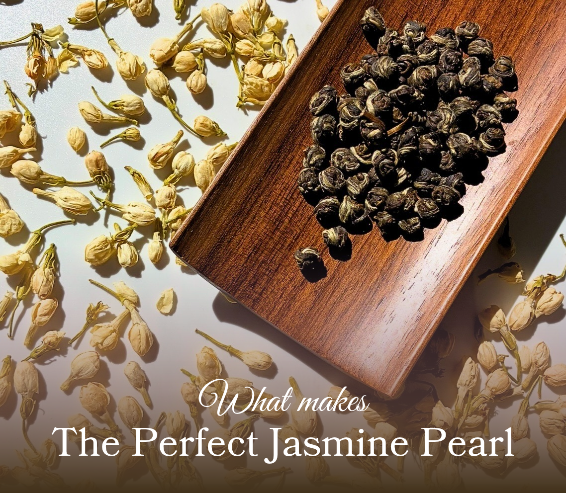 Two Expressions of Jasmine Pearls