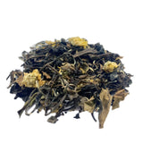 China White with Chrysanthemum