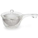 Side Pour Glass Teapot