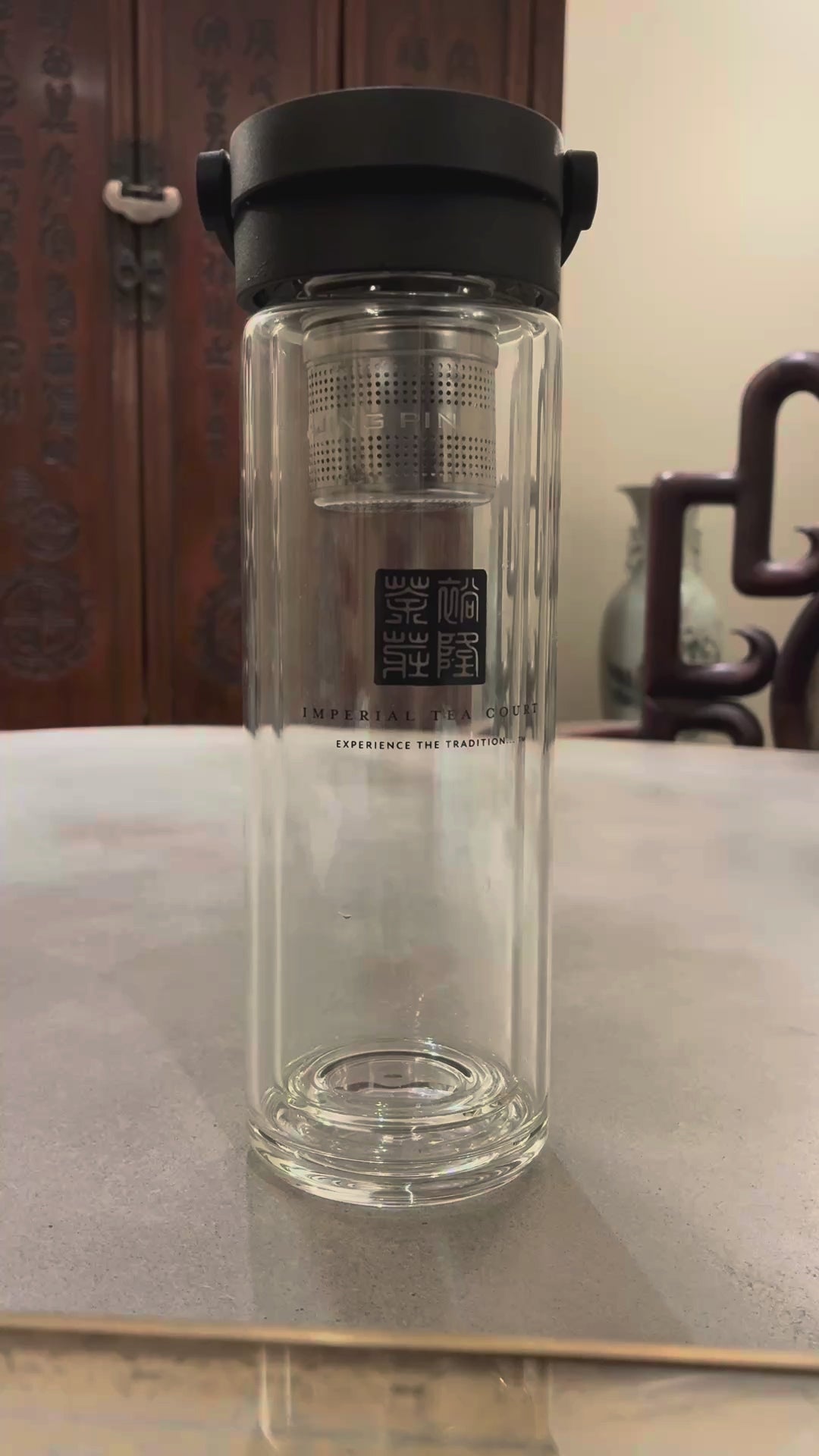 Magnetic Steep N' Go Glass Tea Infuser